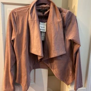Pink Soft Suede Jacket NWT